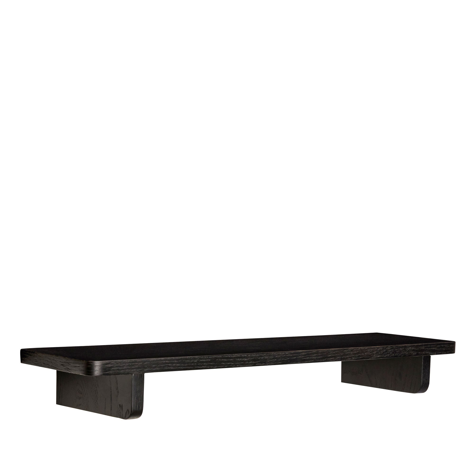 Poke shelf black - 80x20xh9cm