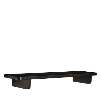 Poke shelf black - 80x20xh9cm