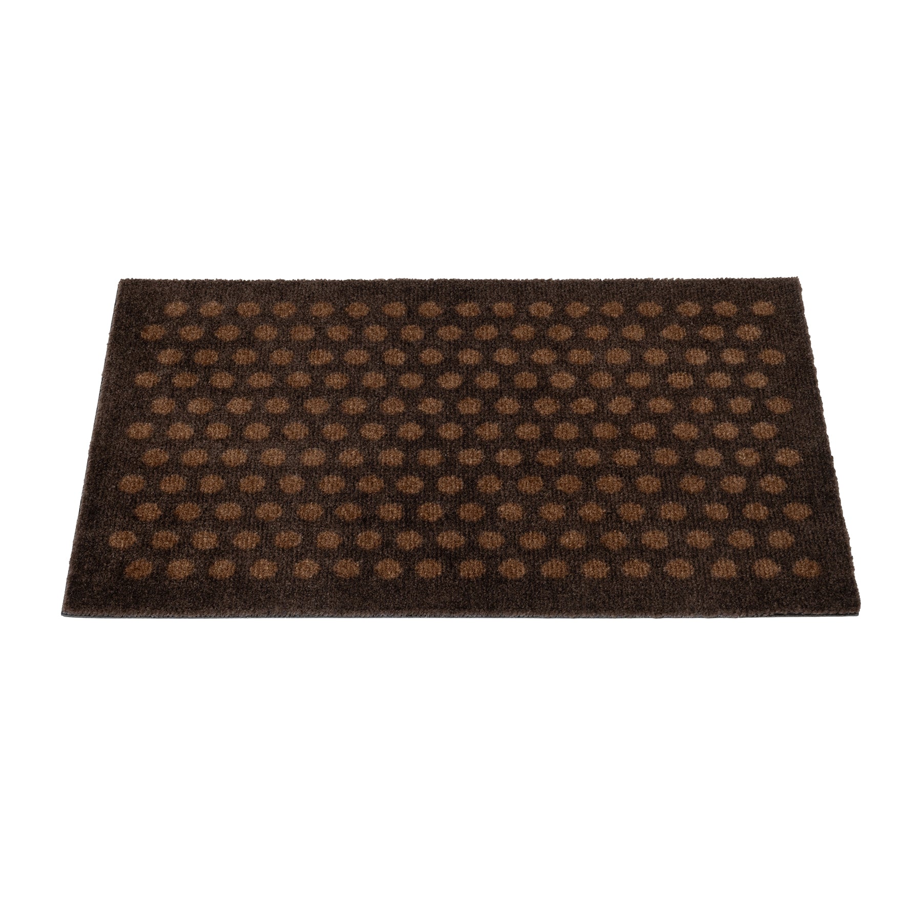 News - Floor Mat 40 x 60 cm - Dot/Cognac -Dark Brown