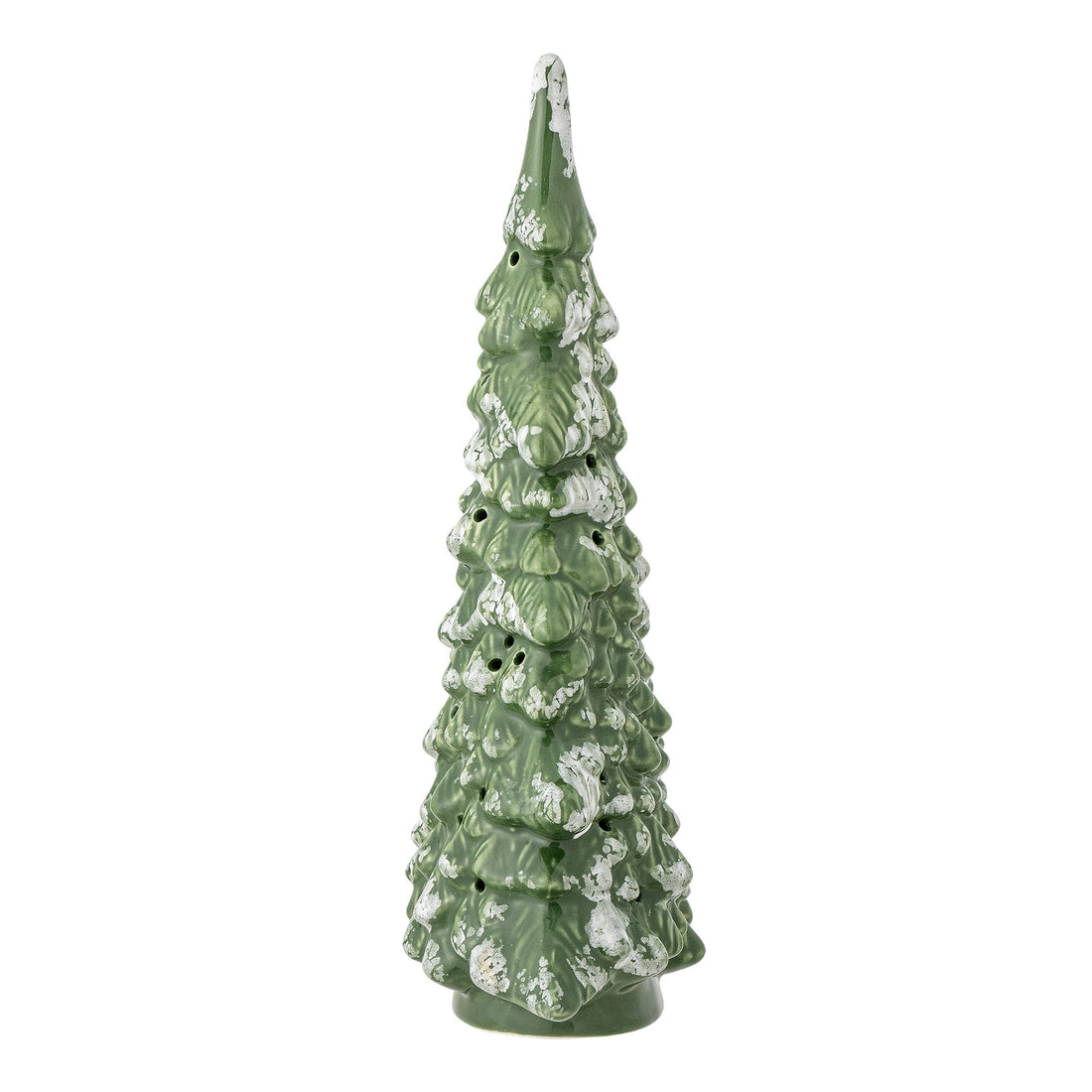 Bloomingville Flicka Deko w/light, green, stoneware