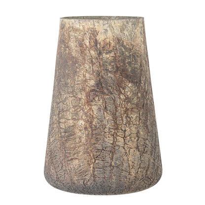 Bloomingville Gine Vase, Gold, Recycled Glass