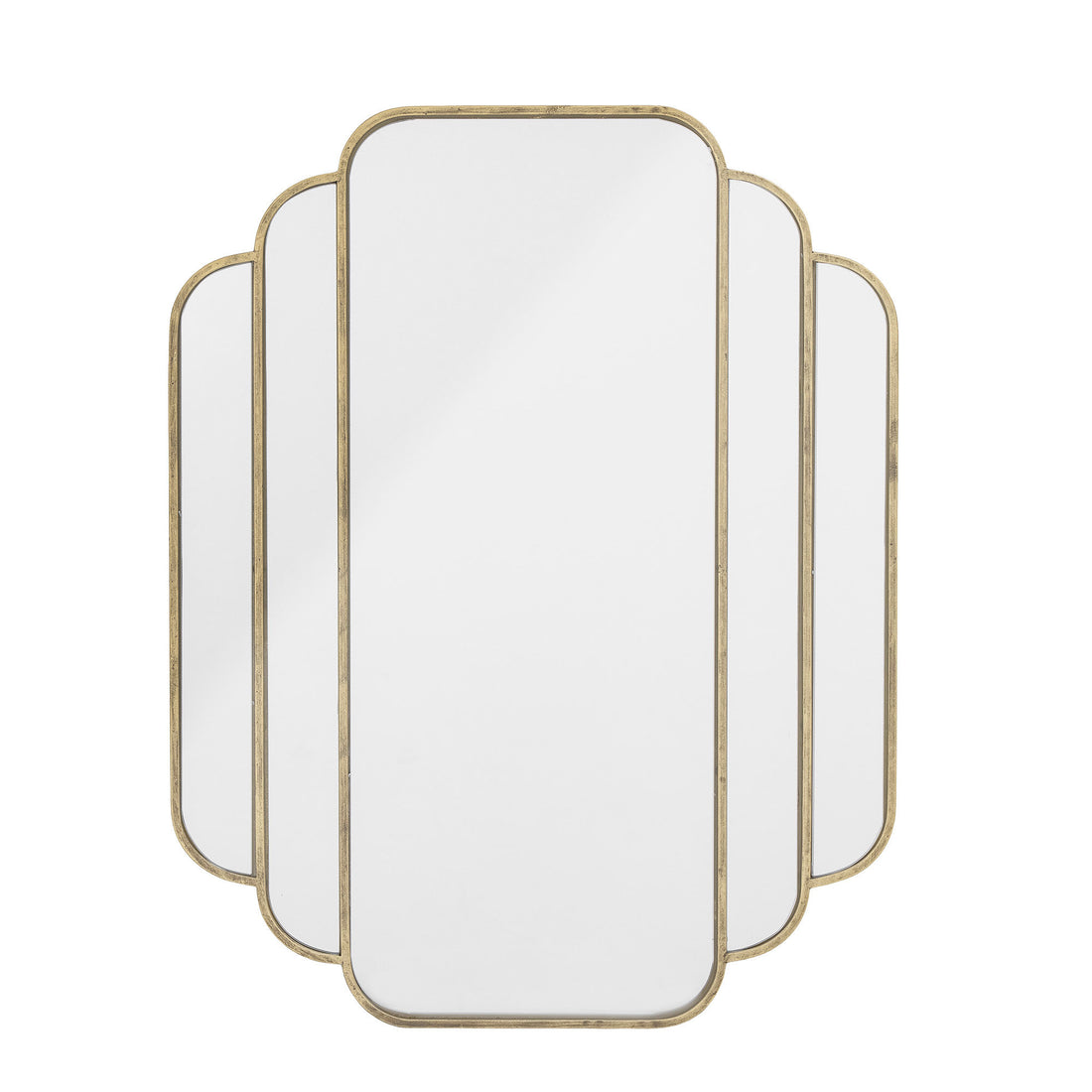 Creative Collection Mas Wall Mirror, Brass, Metal