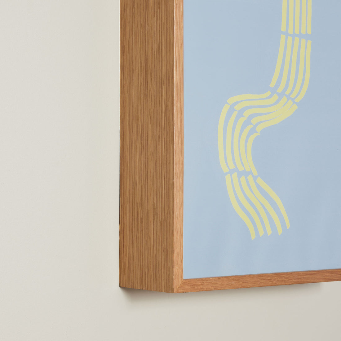 Hübsch Hello frame 29,7x42 nature