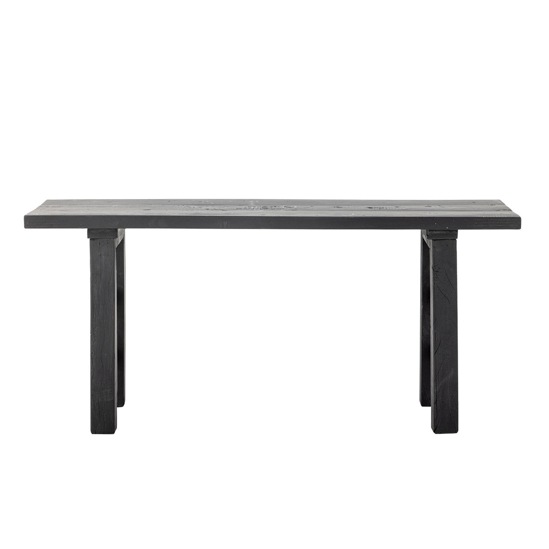Bloomingville Riber bench, black, recycled wood