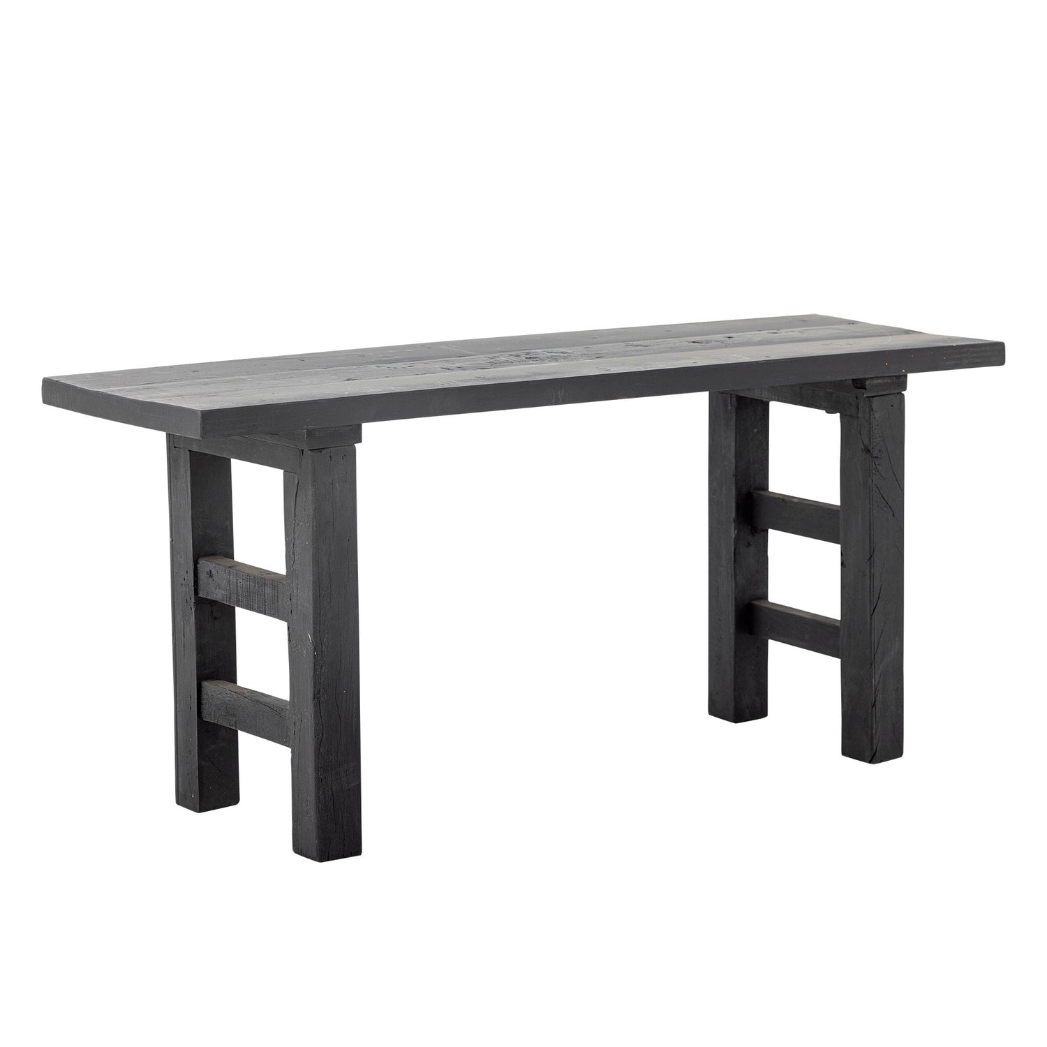 Bloomingville Riber bench, black, recycled wood