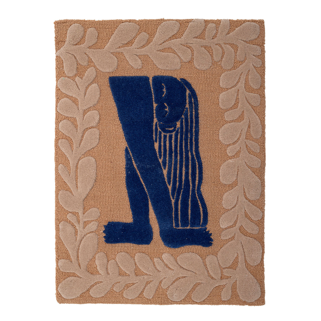 Bloomingville Atle wall decoration, brown, wool