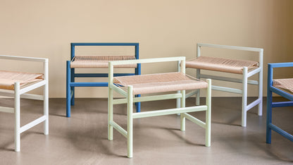 Hübsch Heritage Bench Small Light Green