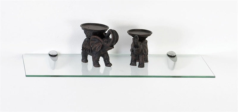 Shelf bracket, set - Glass shelf suspension, wall shelf suspension