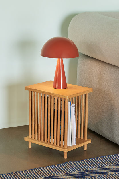 Acorn magazine holder nature - 37x27xh42cm