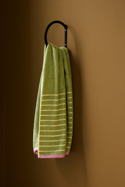 Apply Towel ring Black - 21x18cm