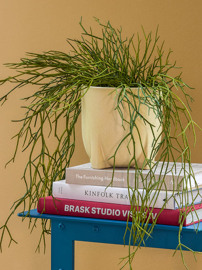 Up Pot Yellow (set of 2) - ø21xh21, ø17xh17cm