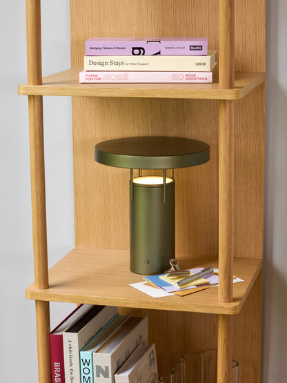 BringMe Portable Lamp Metallic Dark Green - ø25xh28cm