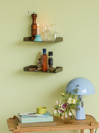 Sheets Bookcase Dark green - 30x15xh3cm