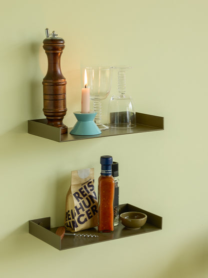 Sheets Bookcase Dark green - 30x15xh3cm