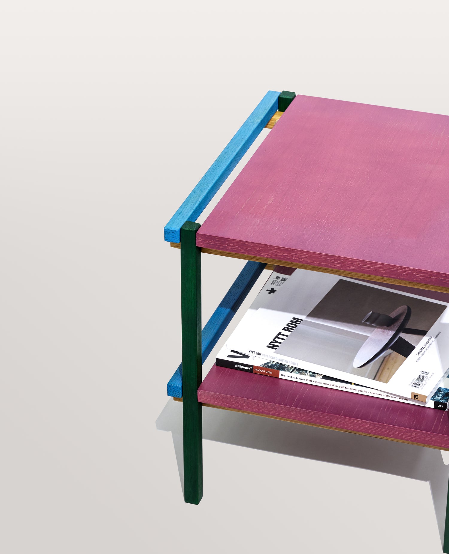 Crayon side table multicolored - 40x40xh40cm