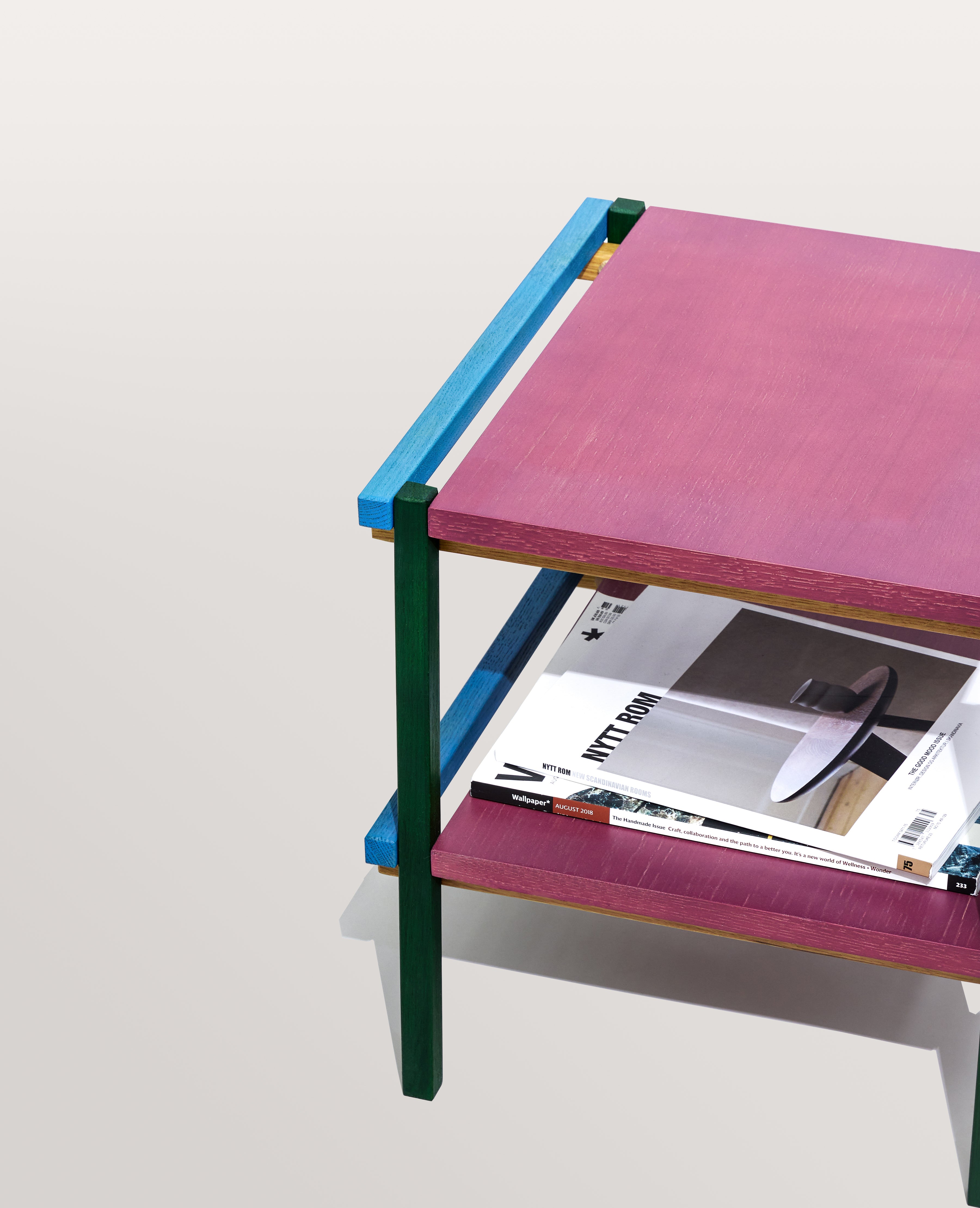 Crayon side table multicolored - 40x40xh40cm