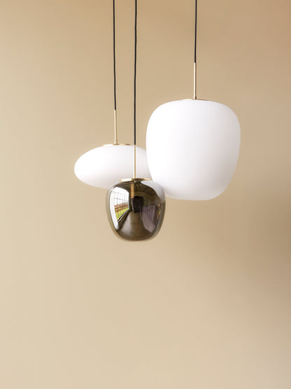 MUSE PENDEL Ø40 WHITE - Ø40XH40CM, E27/15W