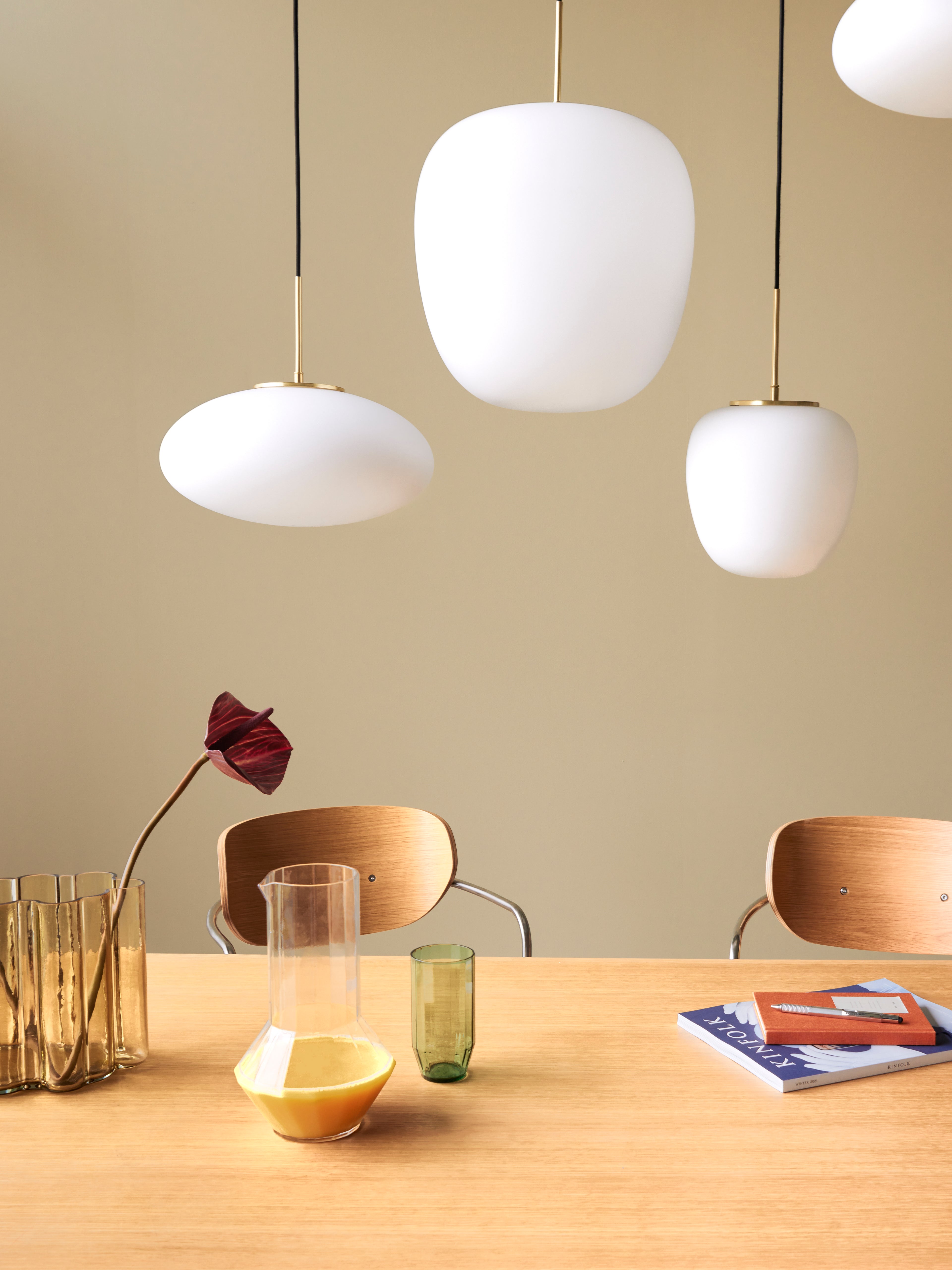 MUSE PENDEL Ø25 WHITE - Ø25XH36CM, E27