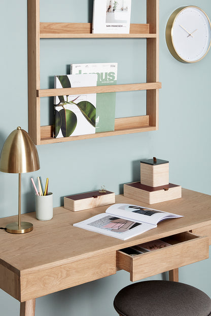 Display Wall Shelf Large Nature - 70x9xH92cm