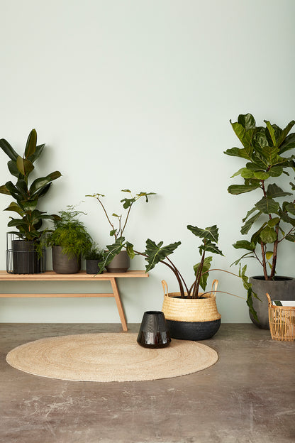 Sage rug Round nature - ø150cm