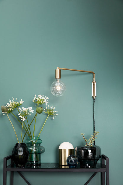 Pyke Wall lamp Brass color - 41x5xH24cm, E27/40W/LED4