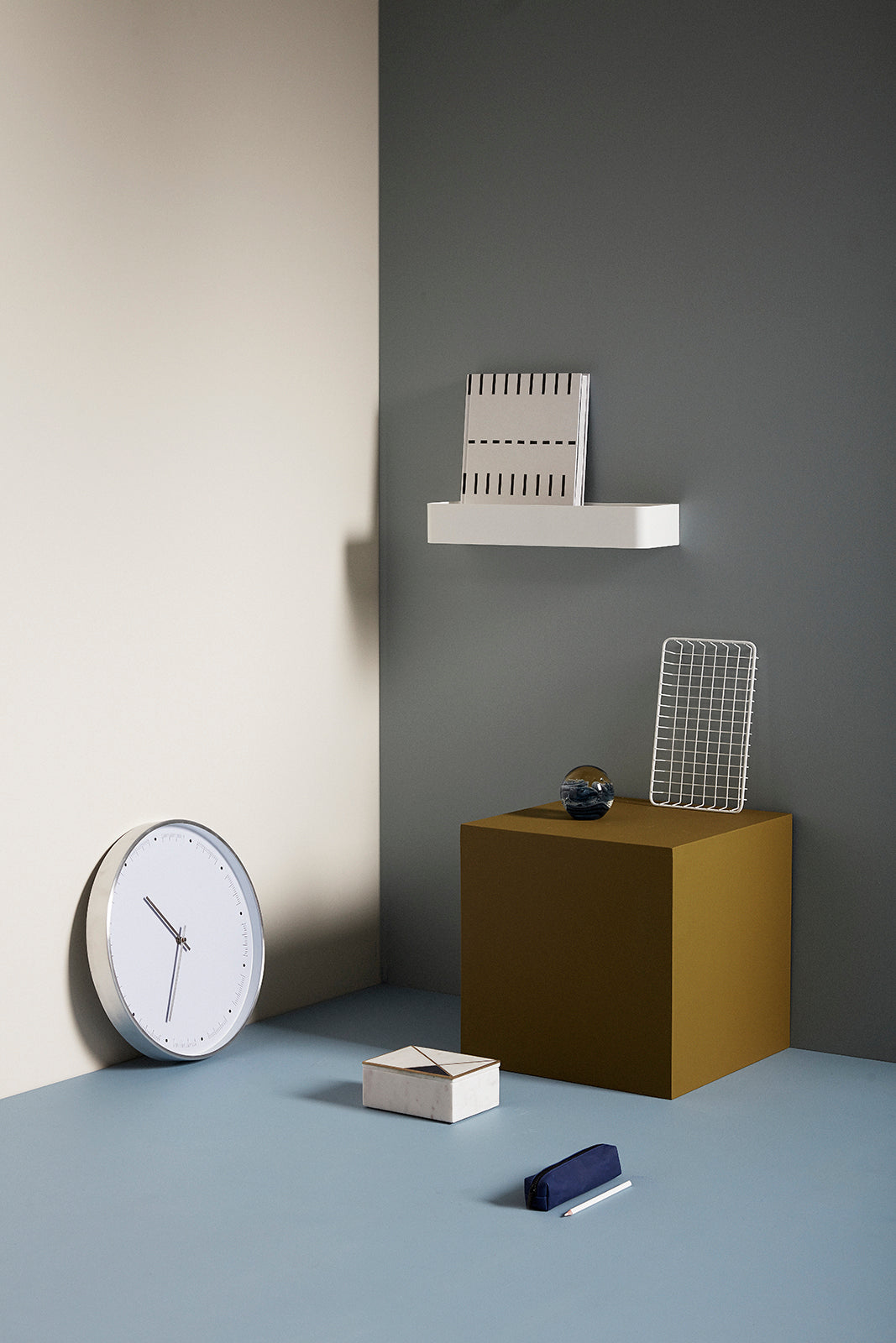 Time Ur White - Ø40x5cm