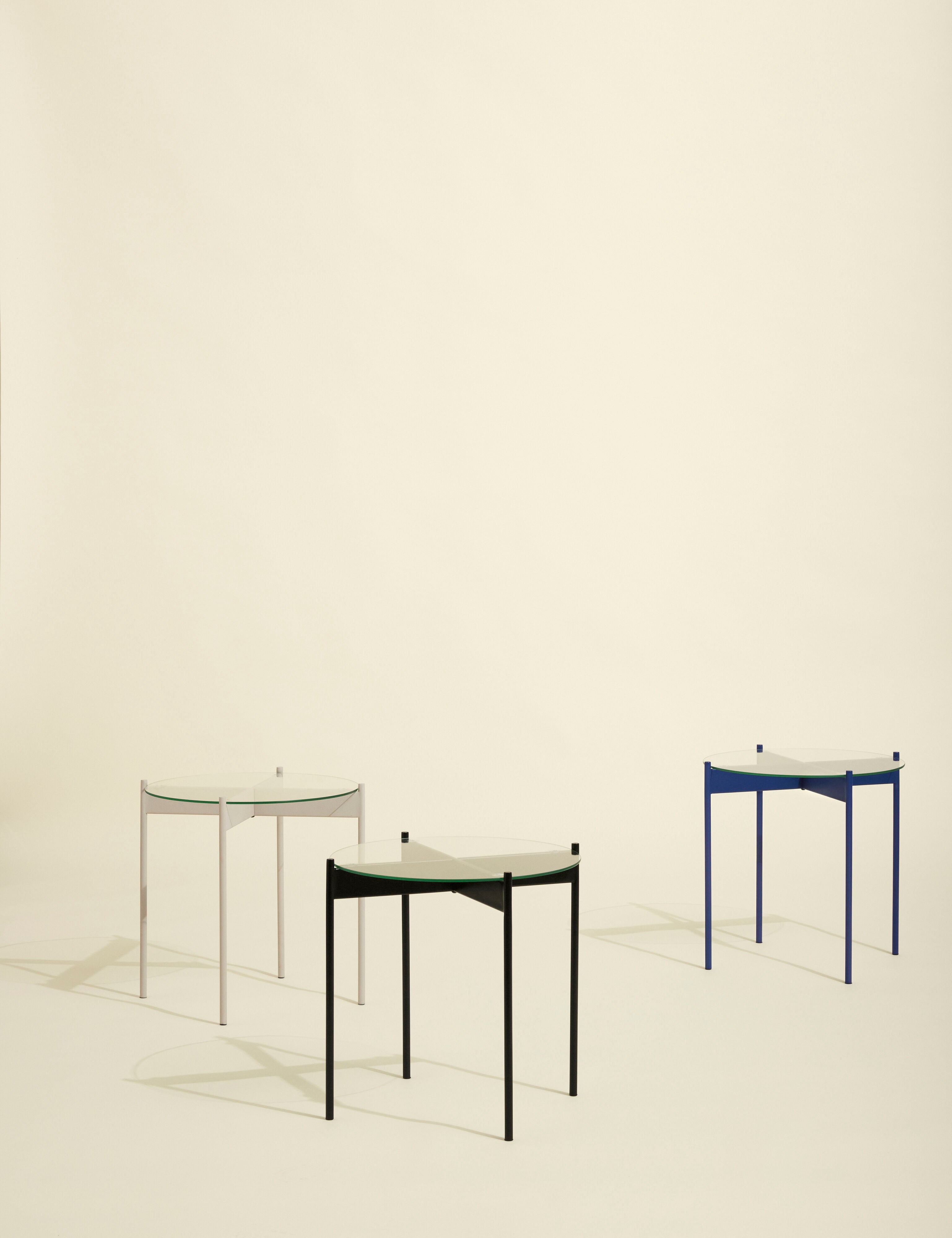 Beam side table sand - Ø45XH42CM