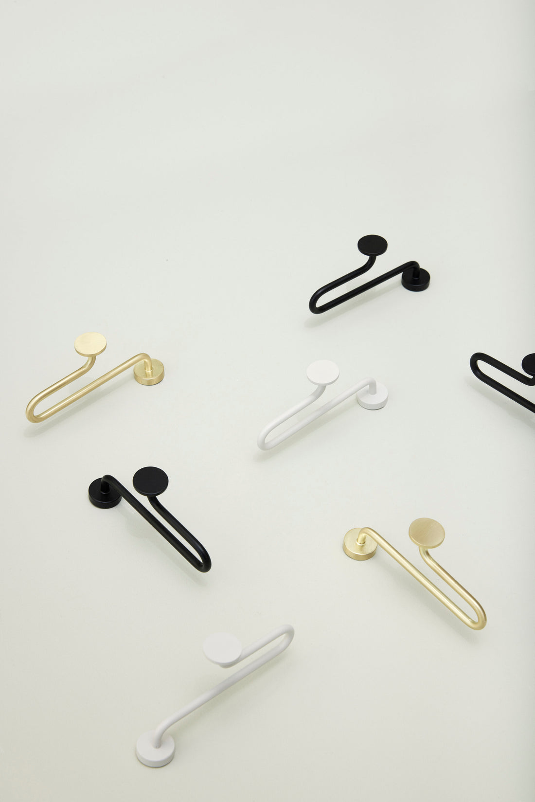 Swing Hook Brass color - 7x2.5xh13cm