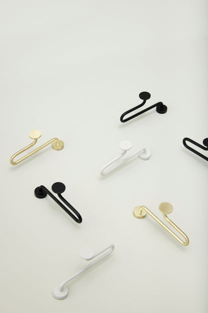 Swing Hook Brass color - 7x2.5xh13cm