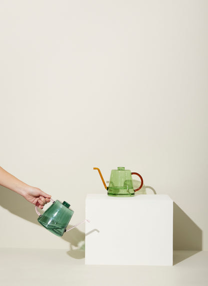 Flora water jug ​​dark green - 24x14xh14cm