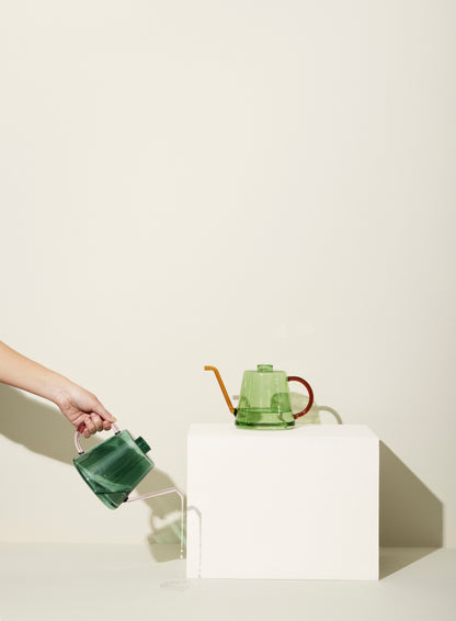 Flora water jug ​​dark green - 24x14xh14cm