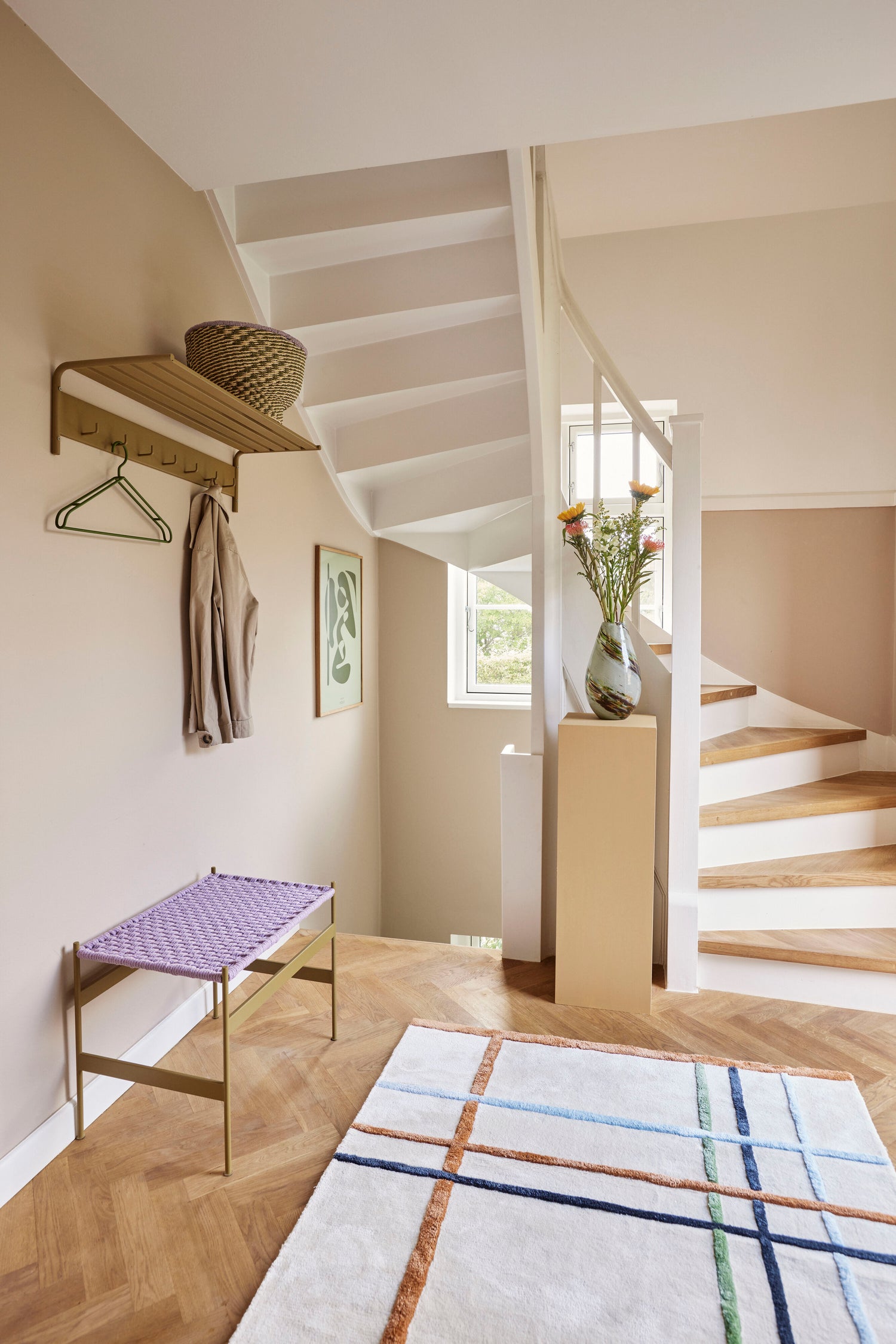 Peppy curve nature/green (set of 2) - Ø34XH21, Ø38XH26CM