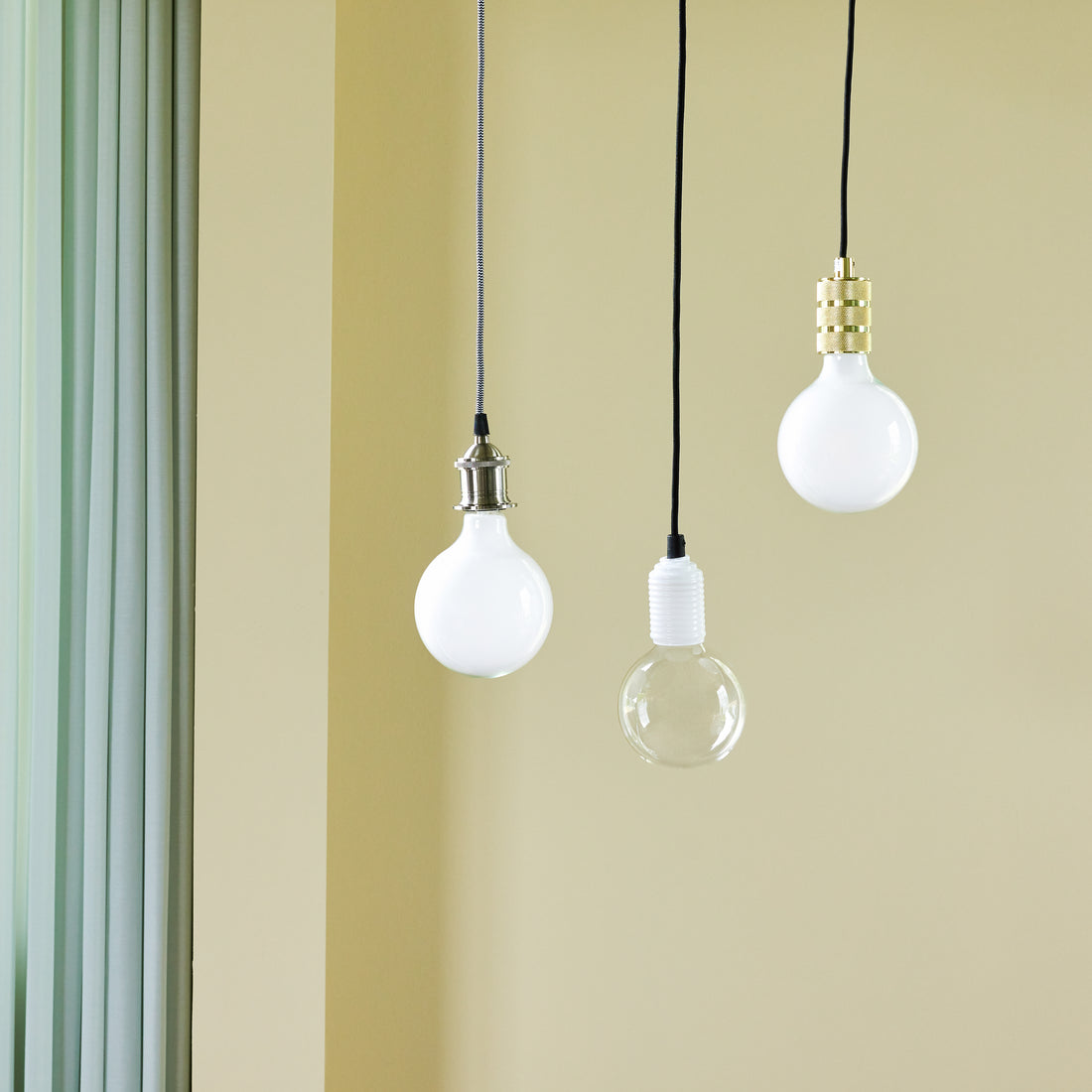 Freely pendant black and white - Ø12XH19CM, G9/2W