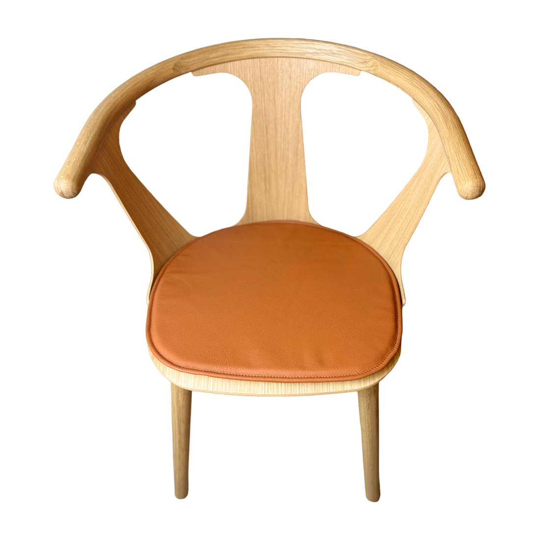 Luxury cognac cushion to &amp; tradition SK1 in Between chair