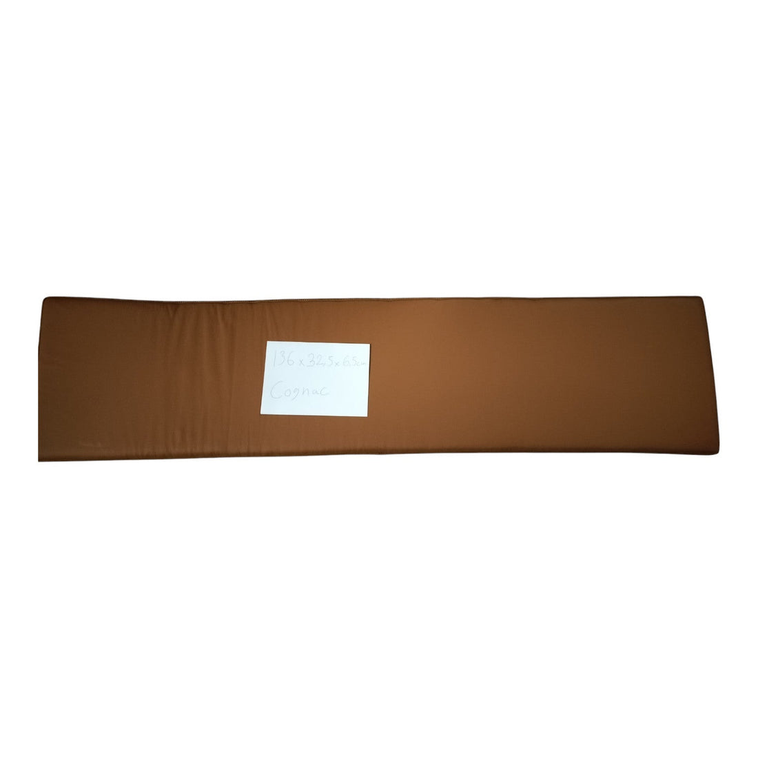 Residual section - 136x32.5x6.5 cm cognac