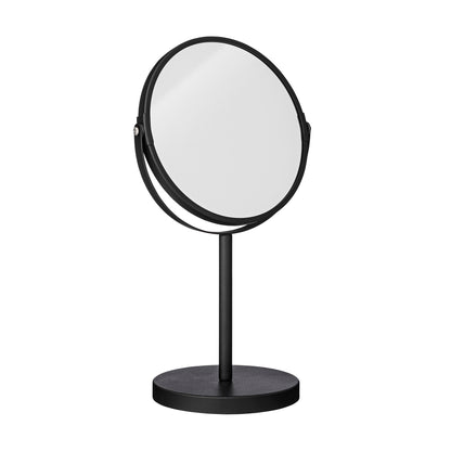 Mild table mirror, black, metal