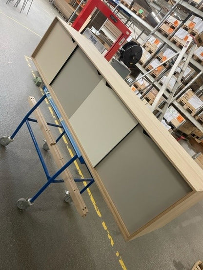 Exhibition Model - Andersen Furniture - S1 Sideboard - L200XD50XH68 cm - Oak/soap with multicolored doors