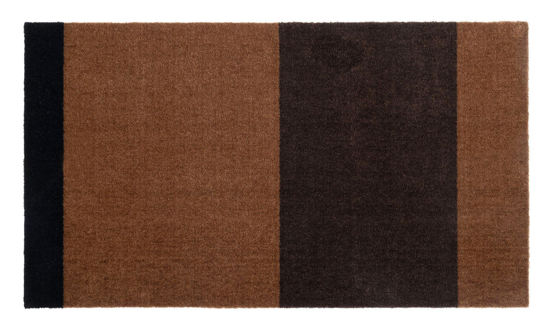 NEW - Stripes Horizontal - Cognac/Dark Brown/Black