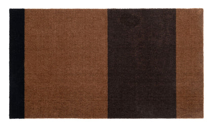 NEW - Stripes Horizontal - Cognac/Dark Brown/Black