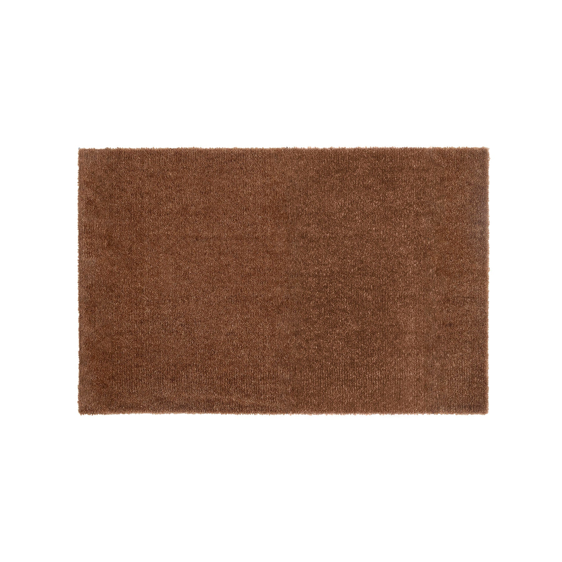 NEW floor mat 40 x 60 cm - Uni Color/Cognac