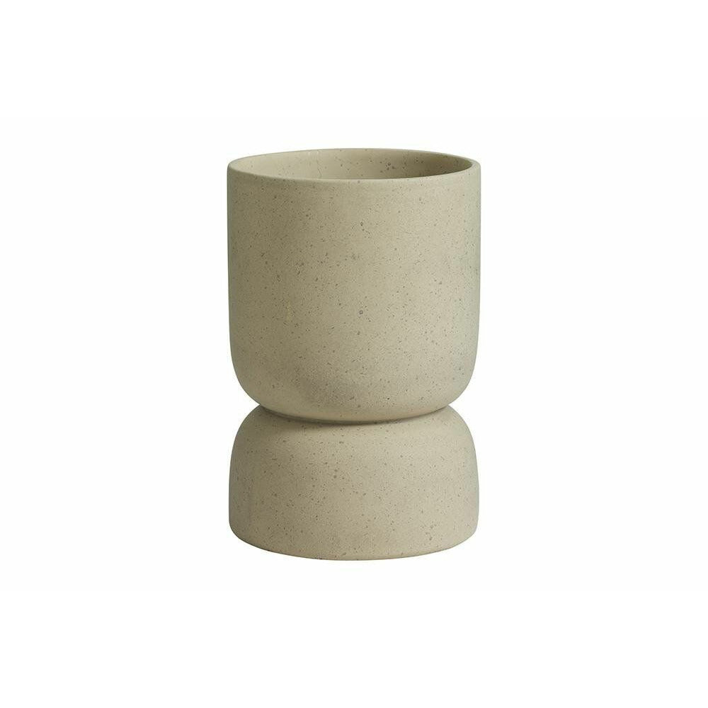 Nordal AJONU flowerpot - M - ø19/h28 - frostproof - sand