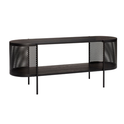 Hübsch - Edge Skænk Sort 120x35xh50cm - Hübsch - DesignGaragen.dk