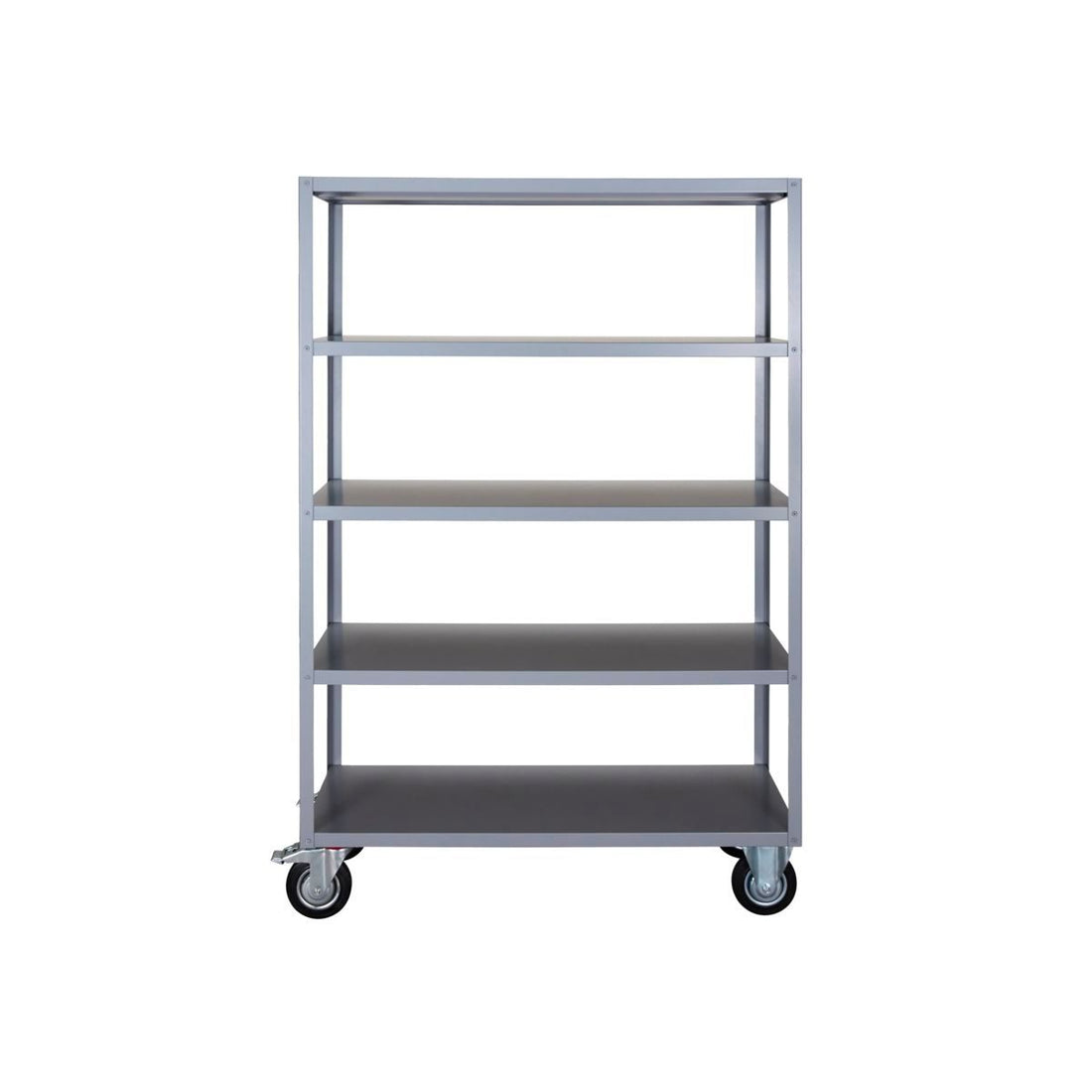 House Doctor Shelf with 4 Wheels, Hdtrolley, Gray