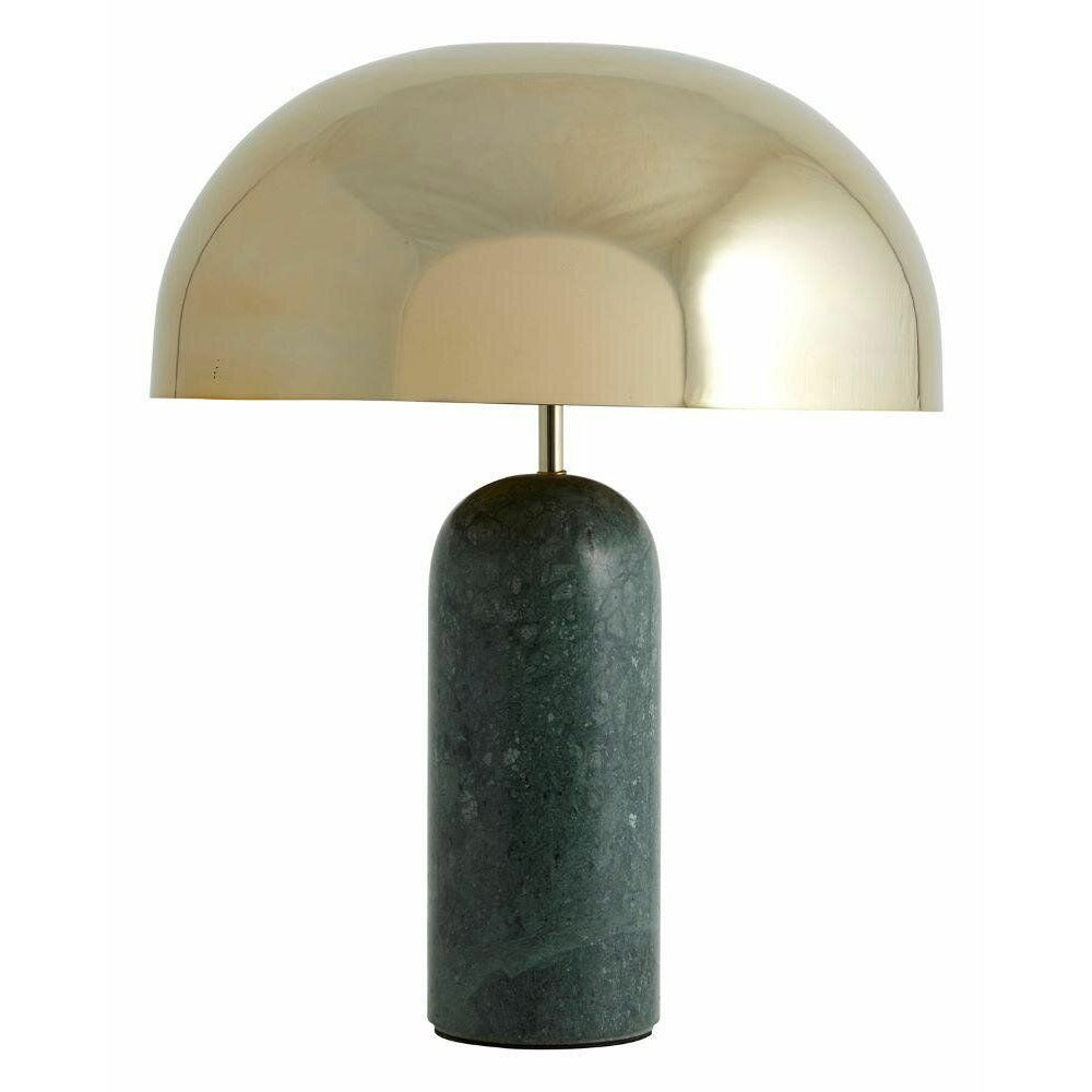 Nordal ATLAS table lamp in marble and metal - h49 cm - green/gold
