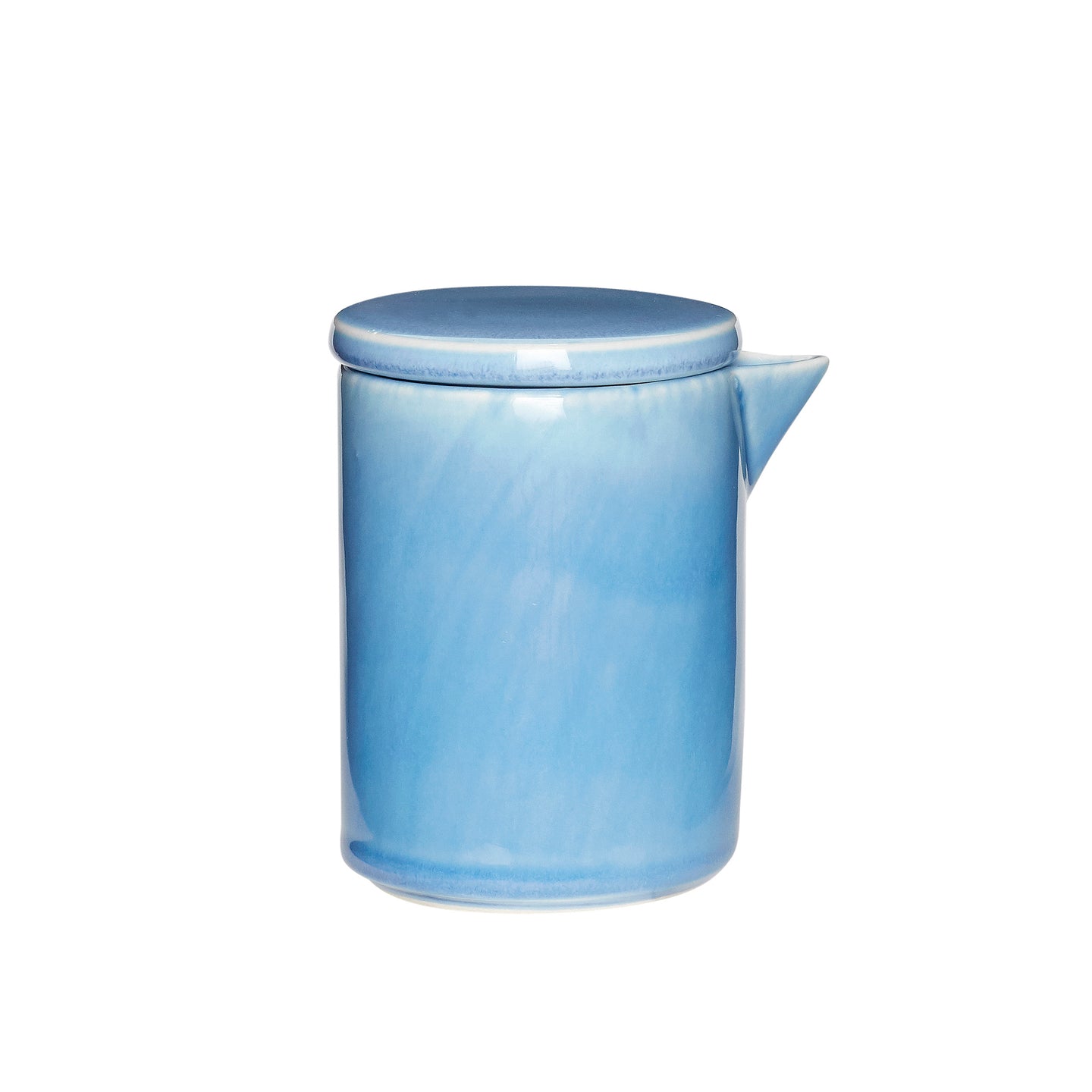 House Doctor - Mælkekande, keramik, blå Ø9xh9cm - Hübsch - DesignGaragen.dk
