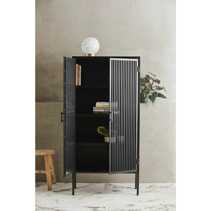 Nordal FAUNA table lamp in glass - h28 cm - white/gold