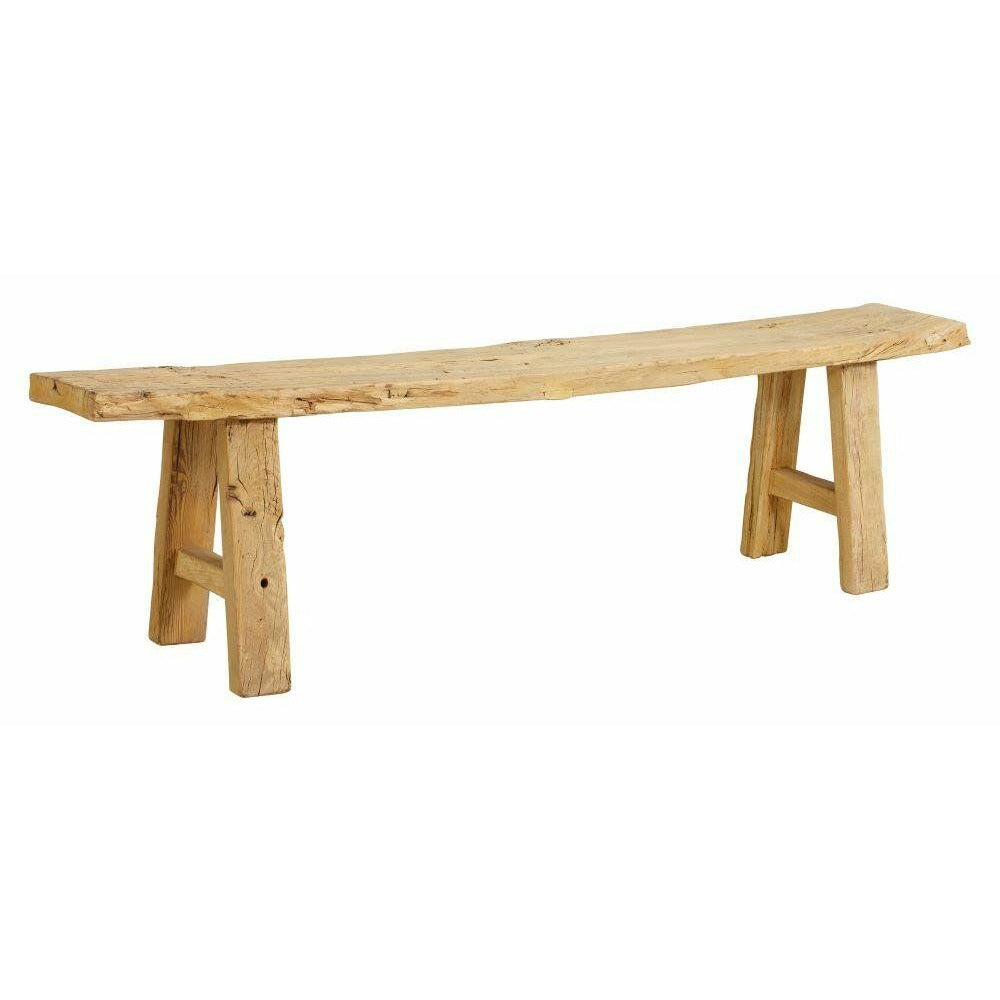 Nordal ARGUN wooden bench - 180x40 cm - natural