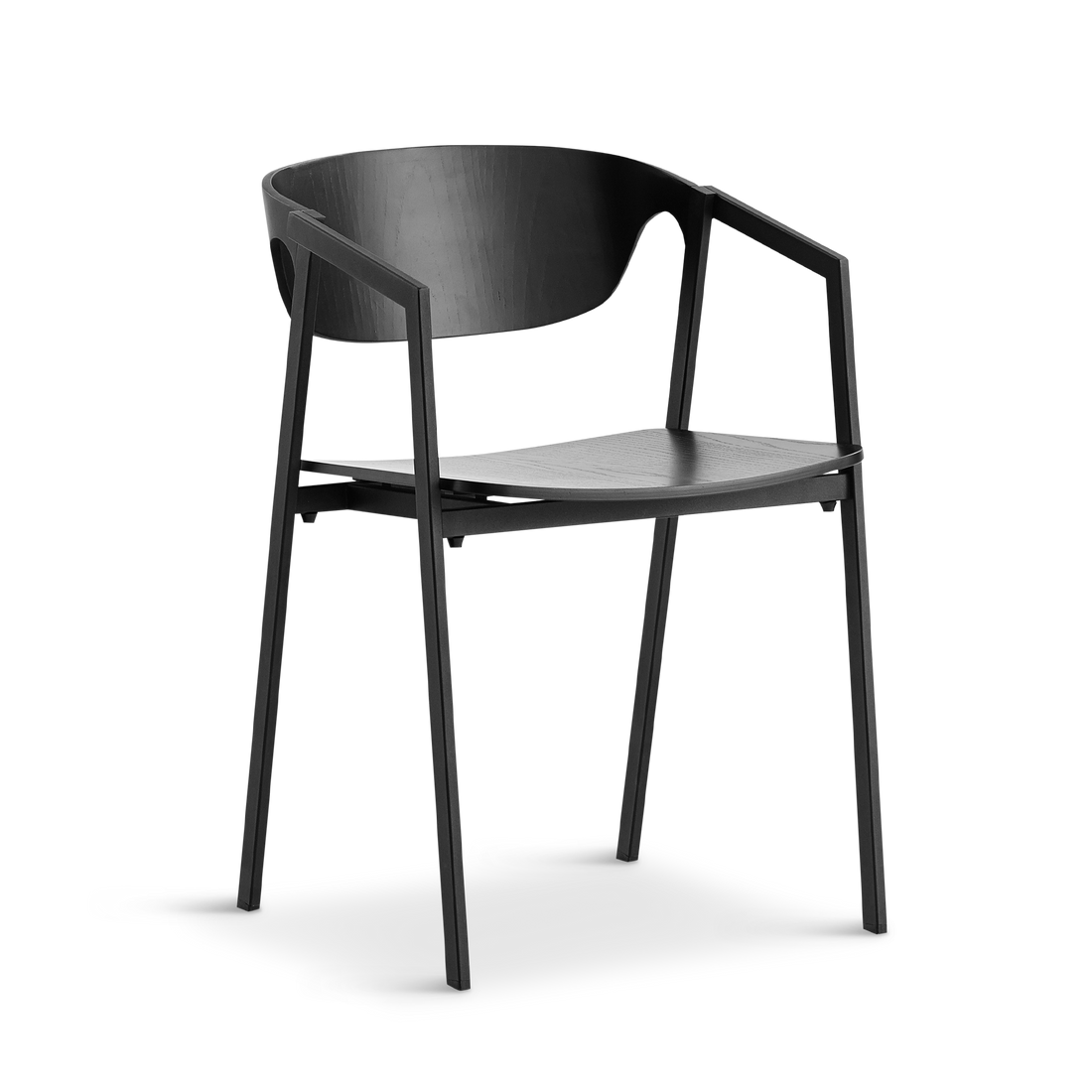 Woud - S.A.C. Dining Chair - Black