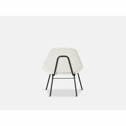 WOUD -  Lean lounge chair - Ivory