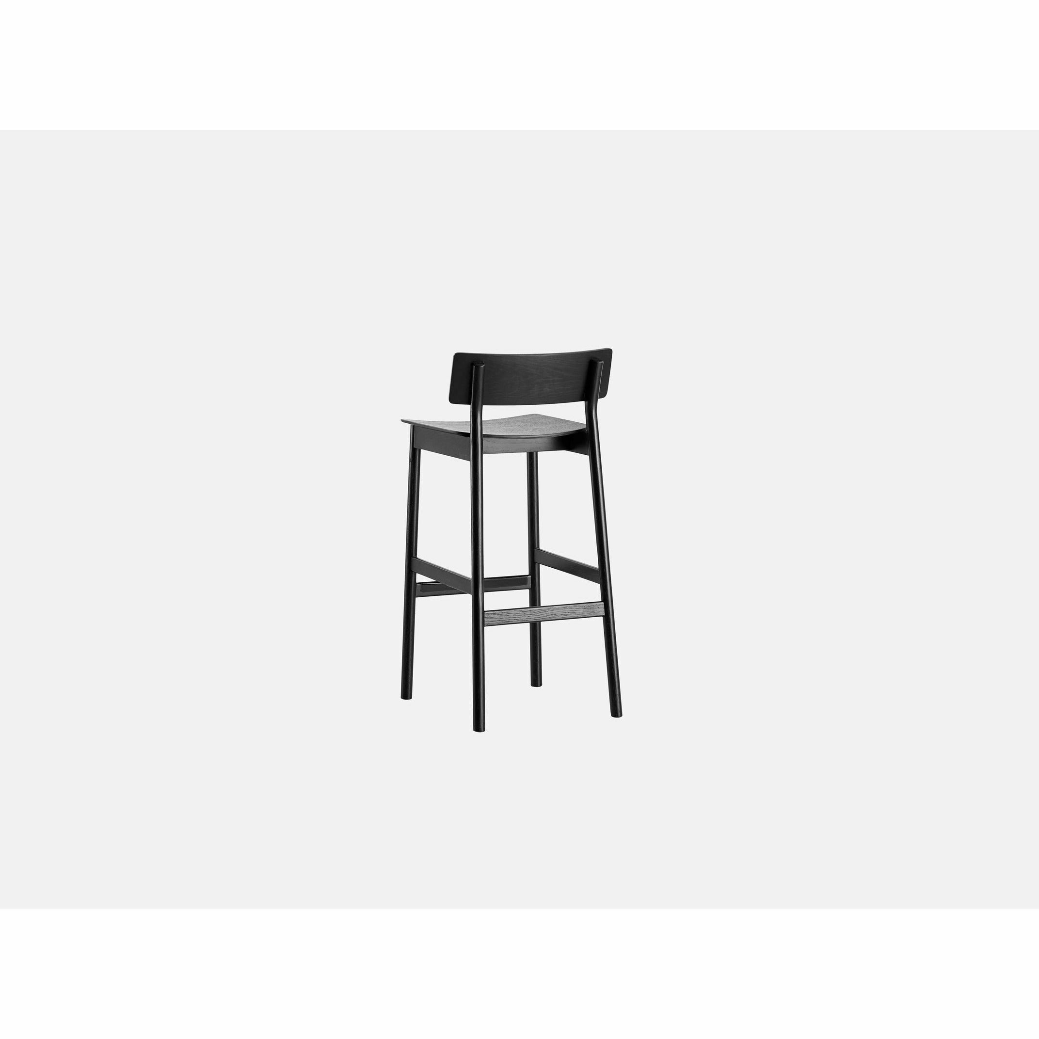 WOUD -  Pause bar stool 2.0 - Black